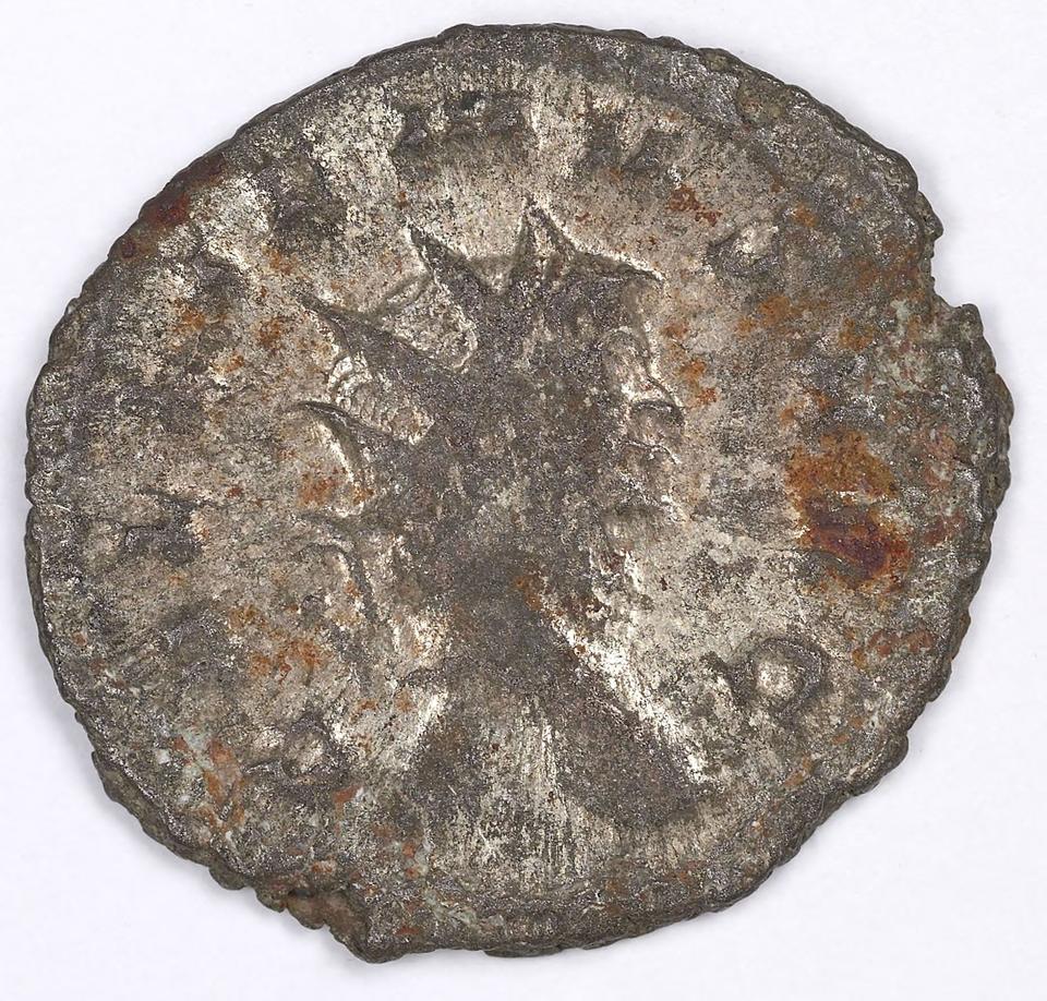 Gallienus, silver antoninianus, collection photograph IATH-1991.17.103, obverse