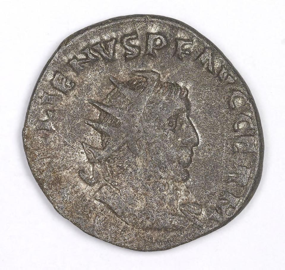 Gallienus, silver antoninianus, collection photograph IATH-1991.17.128, obverse