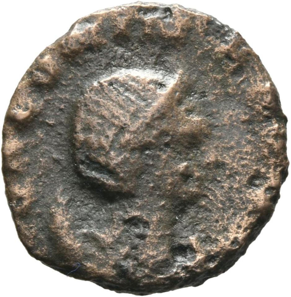 Gallienus, silver antoninianus, collection photograph Mainz-ID171, obverse
