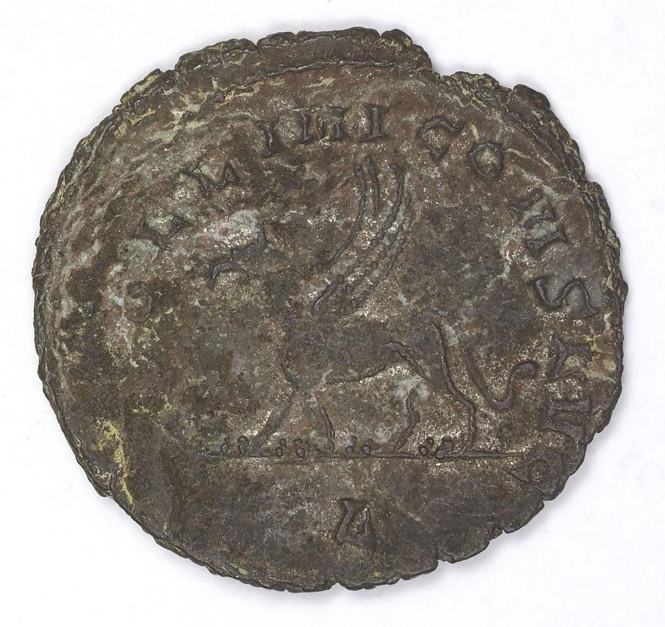 Gallienus, silver antoninianus, collection photograph IATH-1991.17.121, reverse