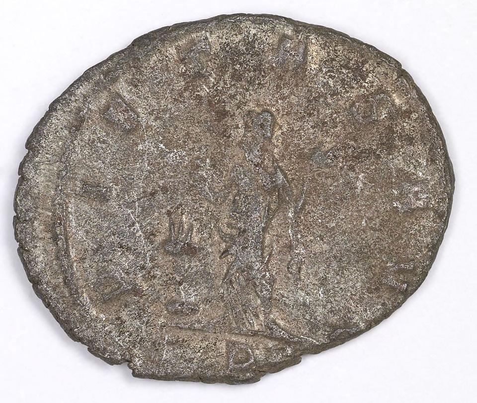 Gallienus, silver antoninianus, collection photograph IATH-1991.17.125, reverse