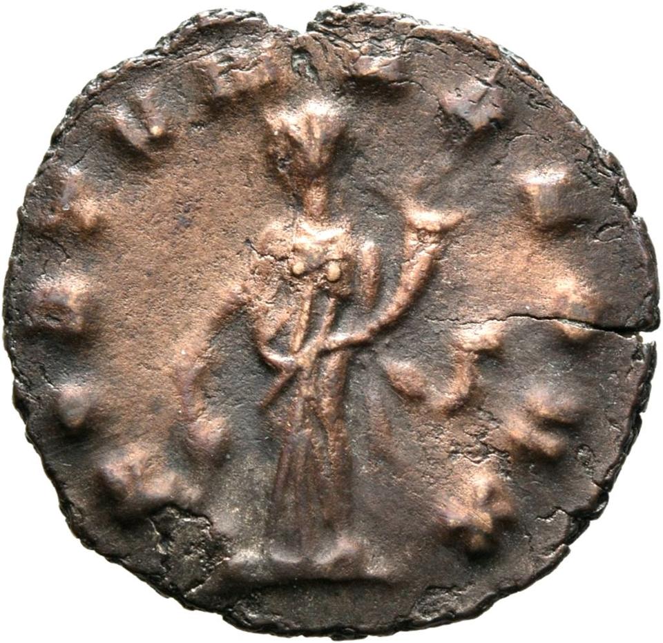 Gallienus, silver antoninianus, collection photograph Mainz-ID35, reverse