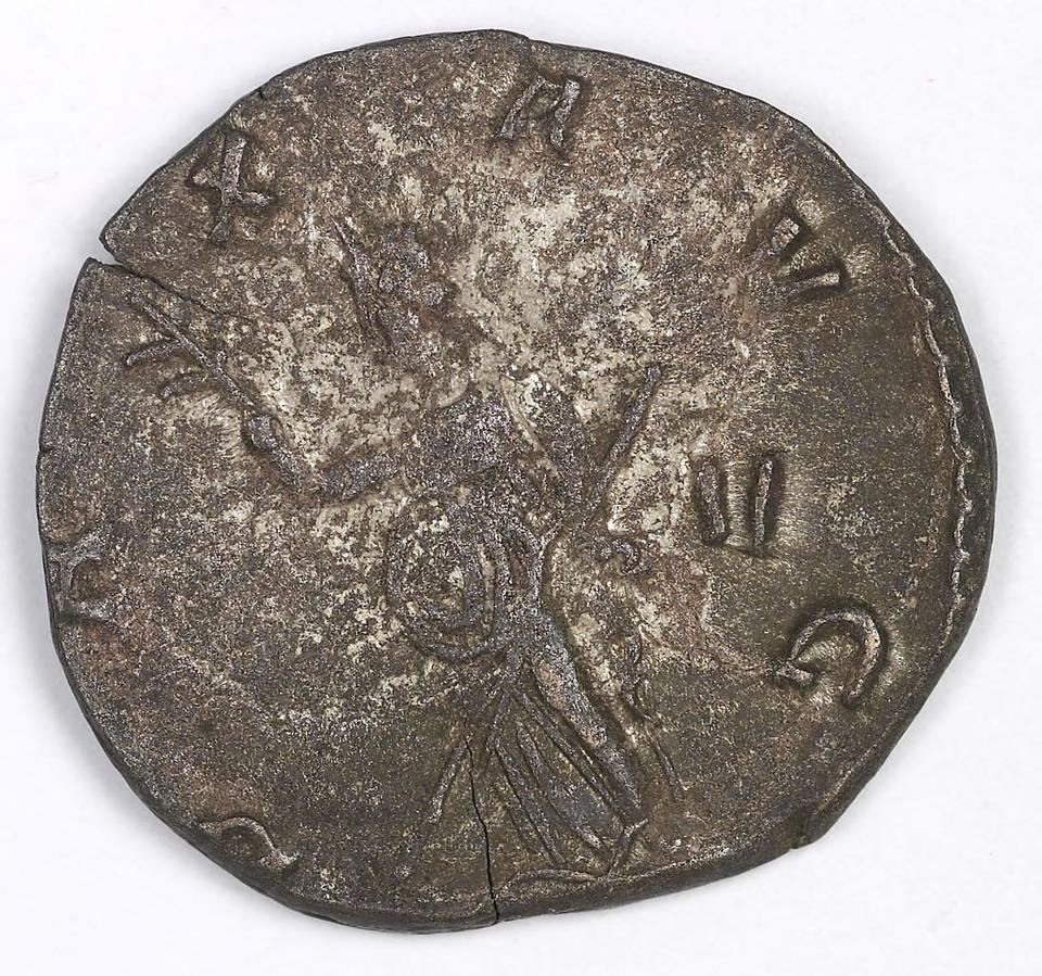 Gallienus, silver antoninianus, collection photograph IATH-1991.17.119, reverse