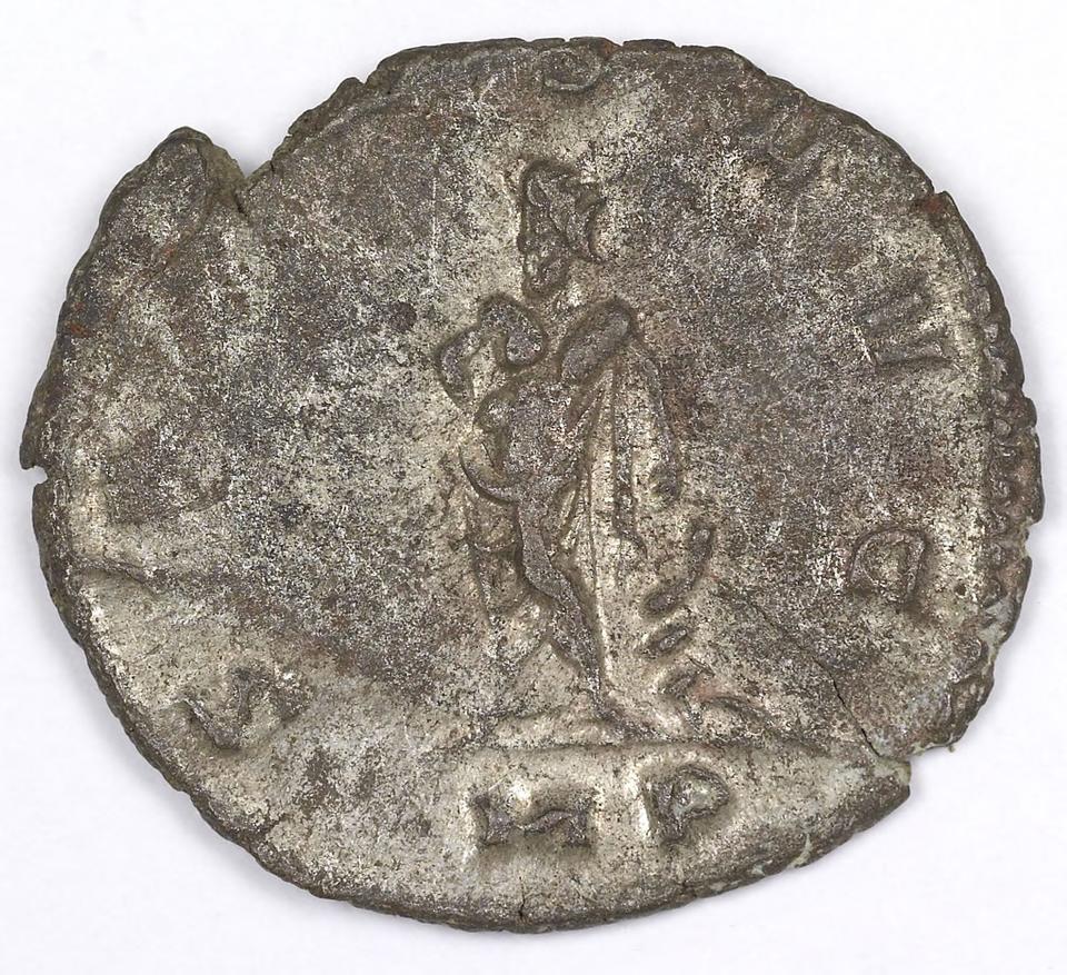Gallienus, silver antoninianus, collection photograph IATH-1991.17.123, reverse