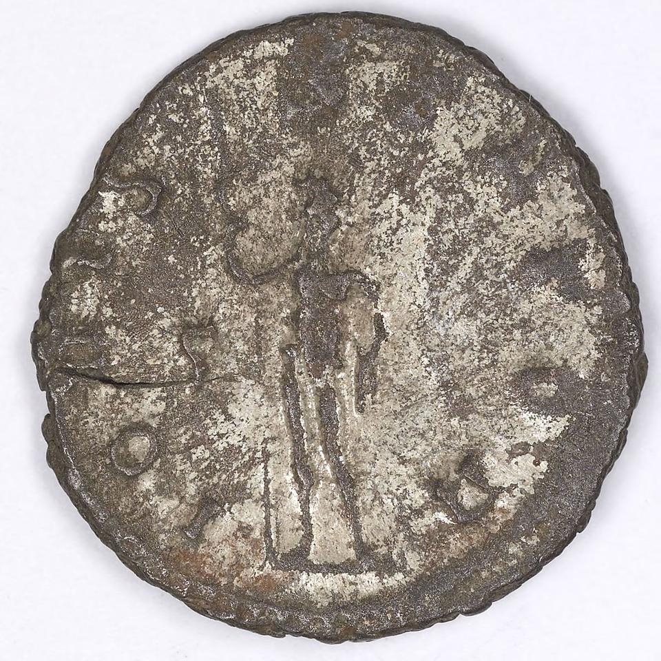 Gallienus, silver antoninianus, collection photograph IATH-1991.17.98, reverse