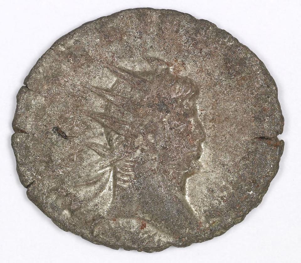 Gallienus, silver antoninianus, collection photograph IATH-1991.17.134, obverse