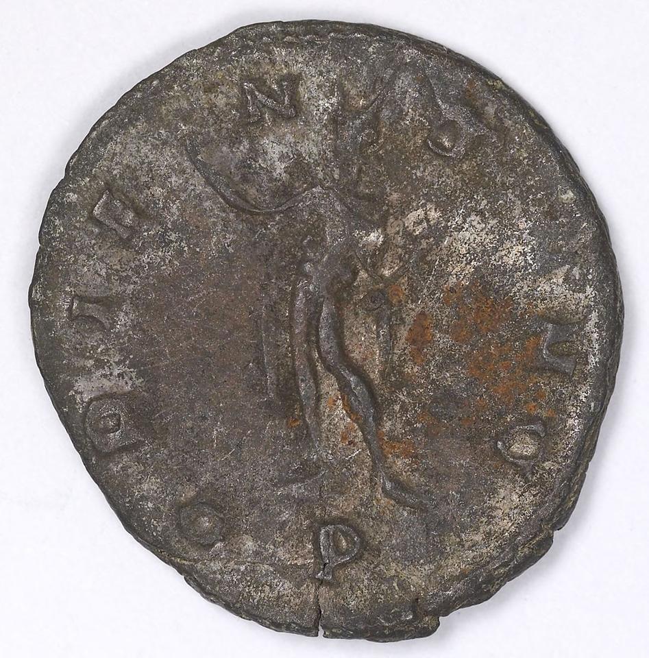Gallienus, silver antoninianus, collection photograph IATH-1991.17.107, reverse
