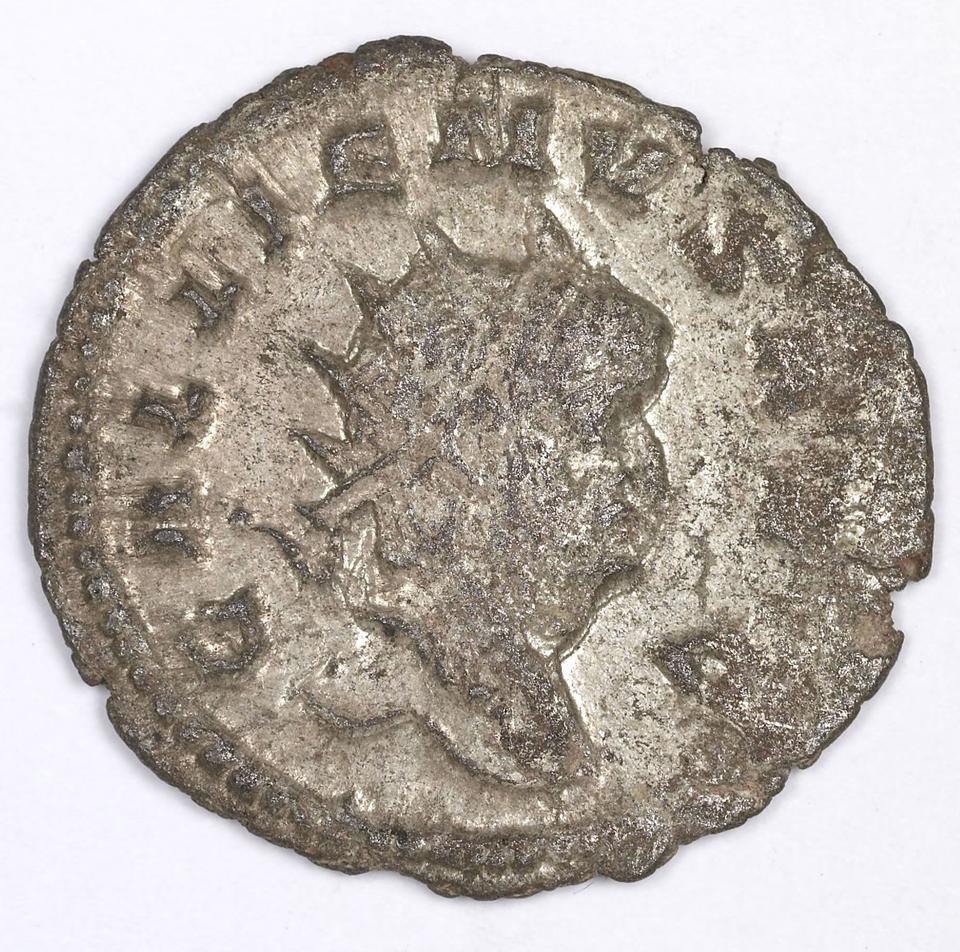 Gallienus, silver antoninianus, collection photograph IATH-1991.17.96, obverse