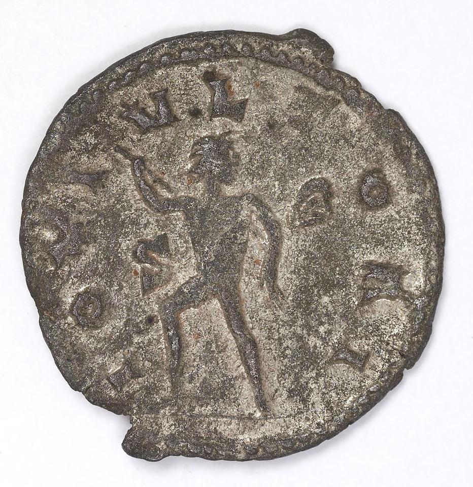 Gallienus, silver antoninianus, collection photograph IATH-1991.17.118, reverse