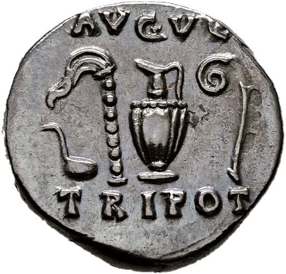 Vespasian, Silver denarius, collection photograph Hamburg-ID441, reverse