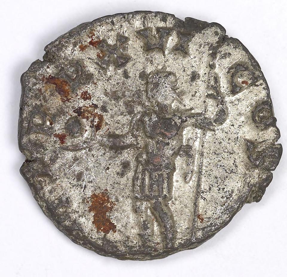 Gallienus, silver antoninianus, collection photograph IATH-1991.17.101, reverse