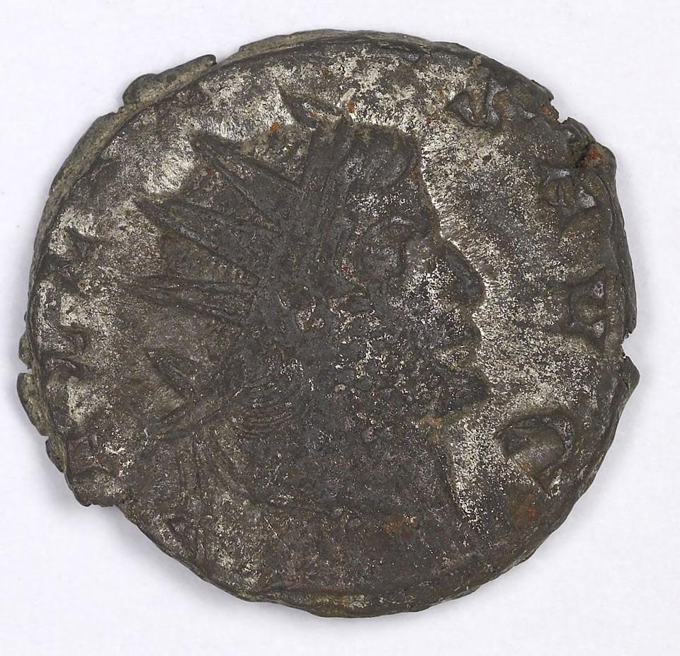 Gallienus, silver antoninianus, collection photograph IATH-1991.17.101, obverse