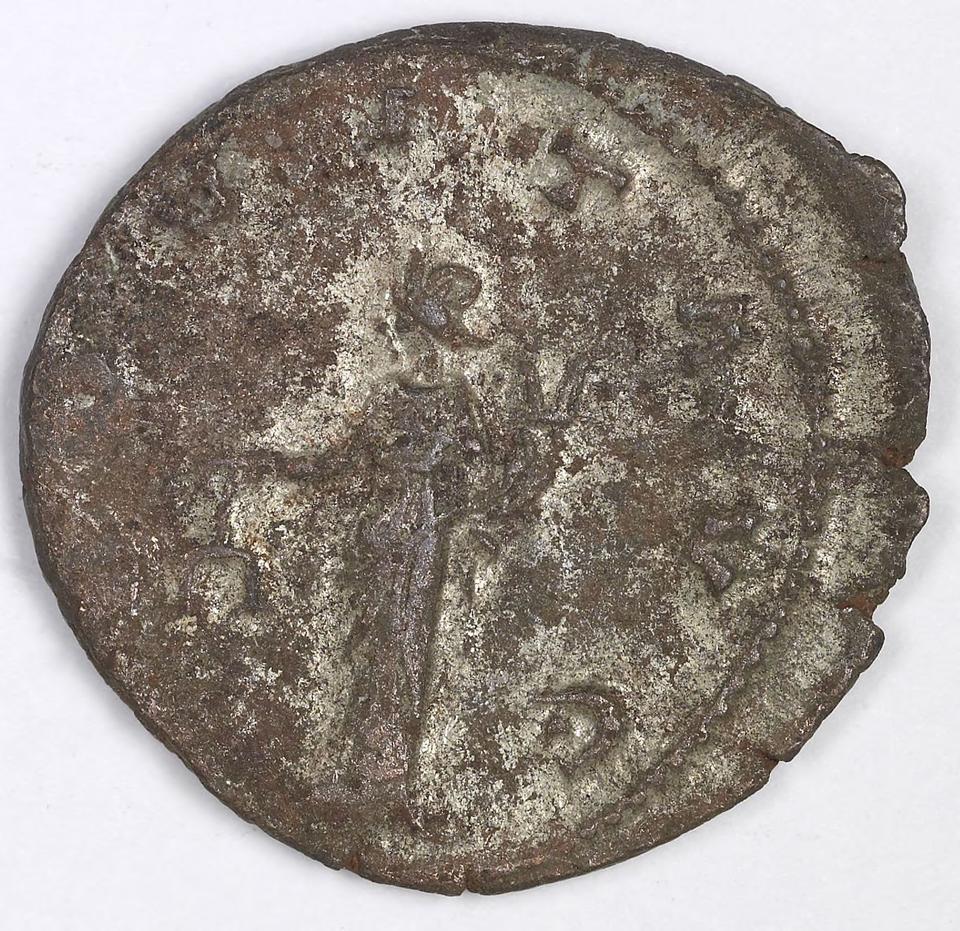 Gallienus, silver antoninianus, collection photograph IATH-1991.17.87, reverse