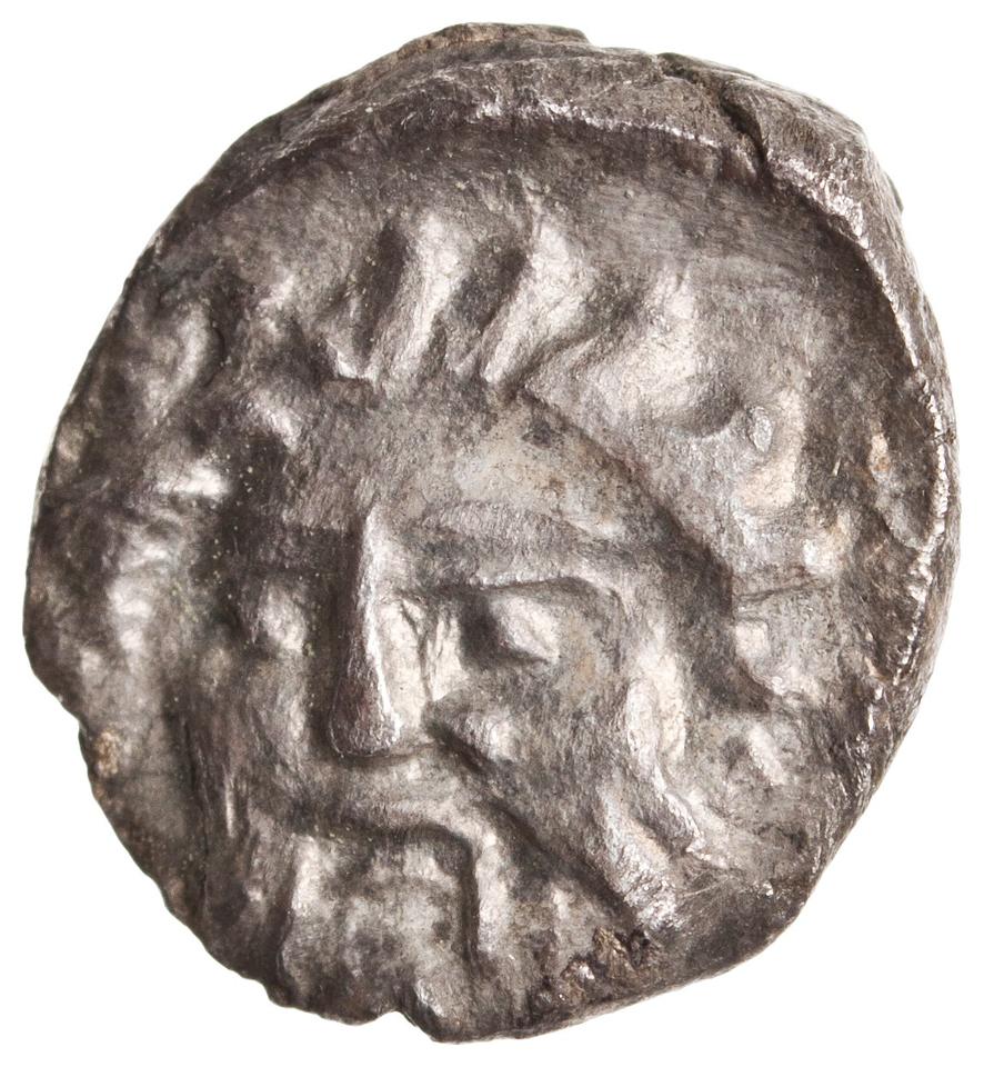 Samaria (Achaemenid province), silver m'h, collection photograph ANS-2010.77.136, obverse