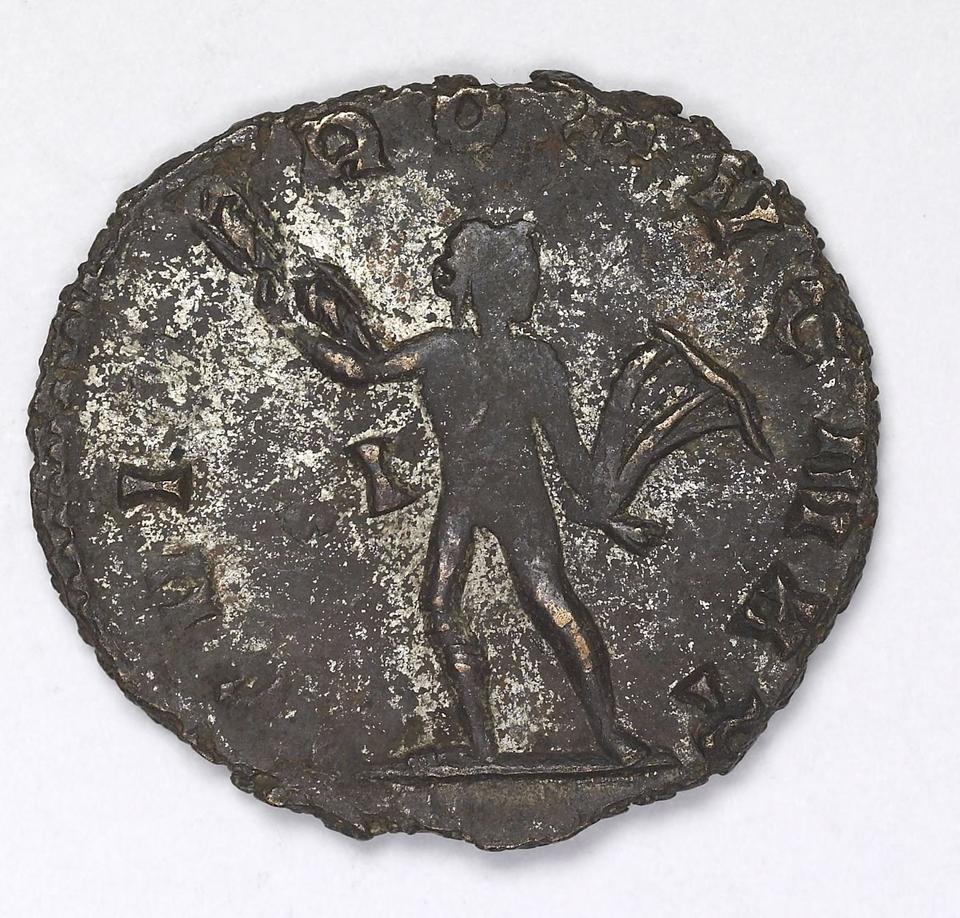 Gallienus, silver antoninianus, collection photograph IATH-1991.17.114, reverse