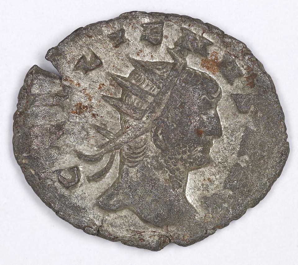Gallienus, silver antoninianus, collection photograph IATH-1991.17.84, obverse
