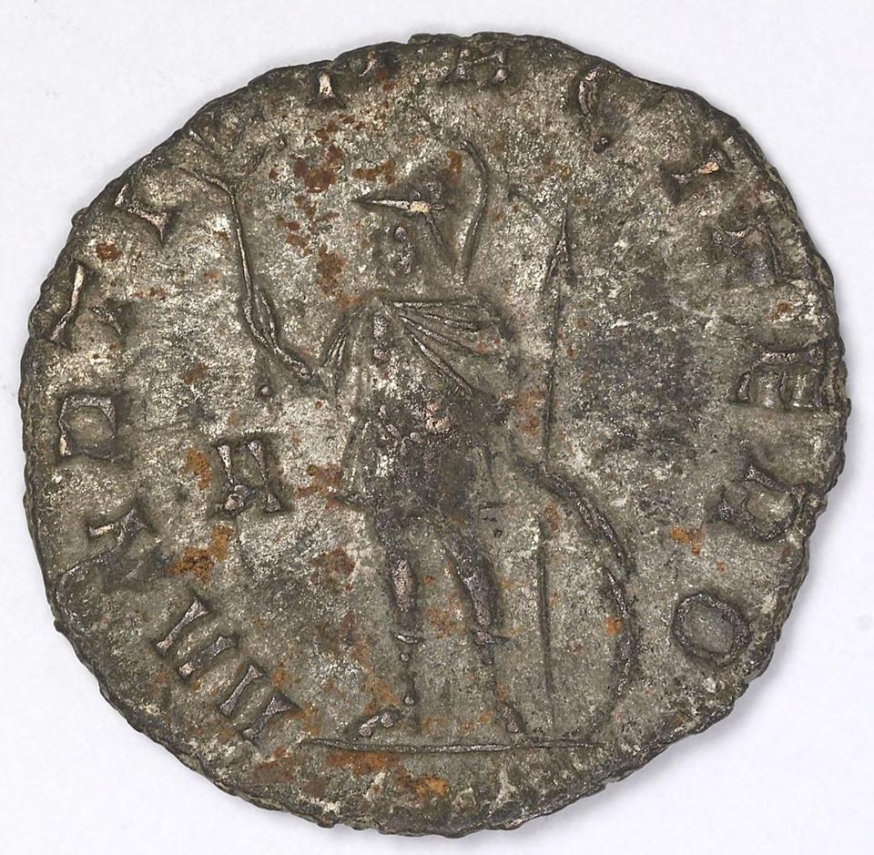 Gallienus, silver antoninianus, collection photograph IATH-1991.17.109, reverse