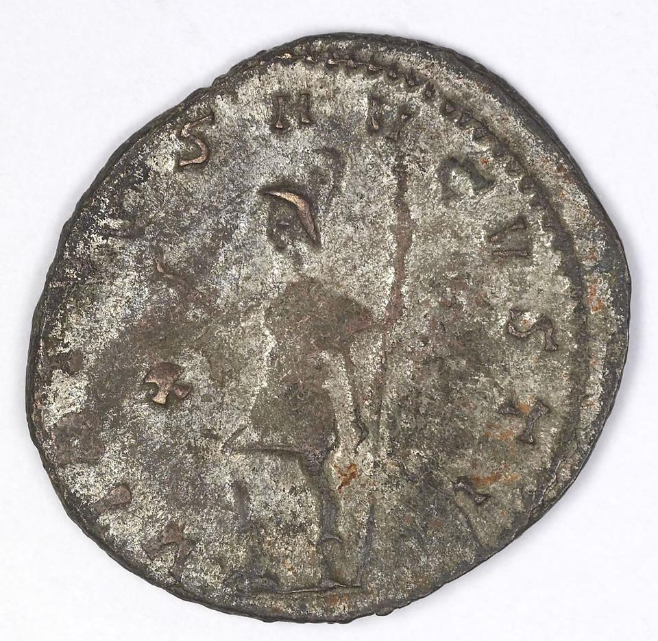 Gallienus, silver antoninianus, collection photograph IATH-1991.17.111, reverse