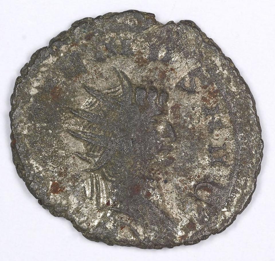 Gallienus, silver antoninianus, collection photograph IATH-1991.17.94, obverse