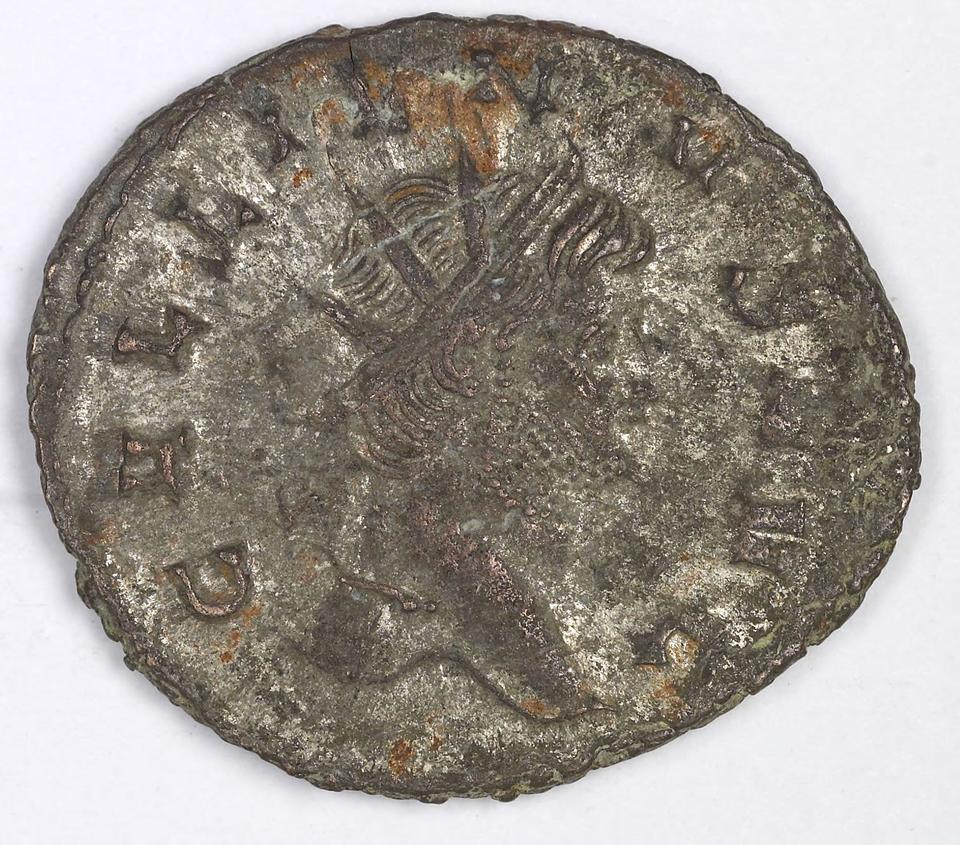 Gallienus, silver antoninianus, collection photograph IATH-1991.17.88, obverse