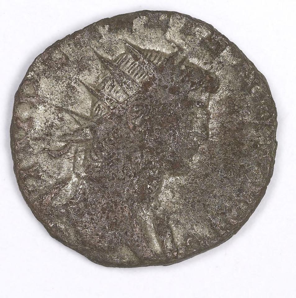 Gallienus, silver antoninianus, collection photograph IATH-1991.17.127, obverse