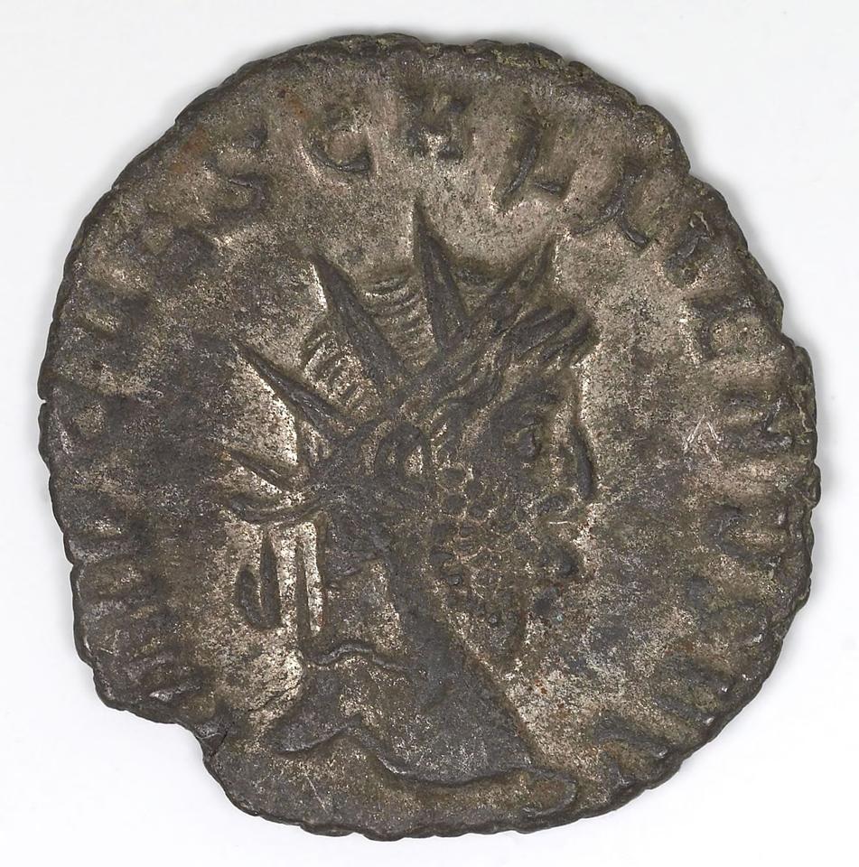Gallienus, silver antoninianus, collection photograph IATH-1991.17.137, obverse