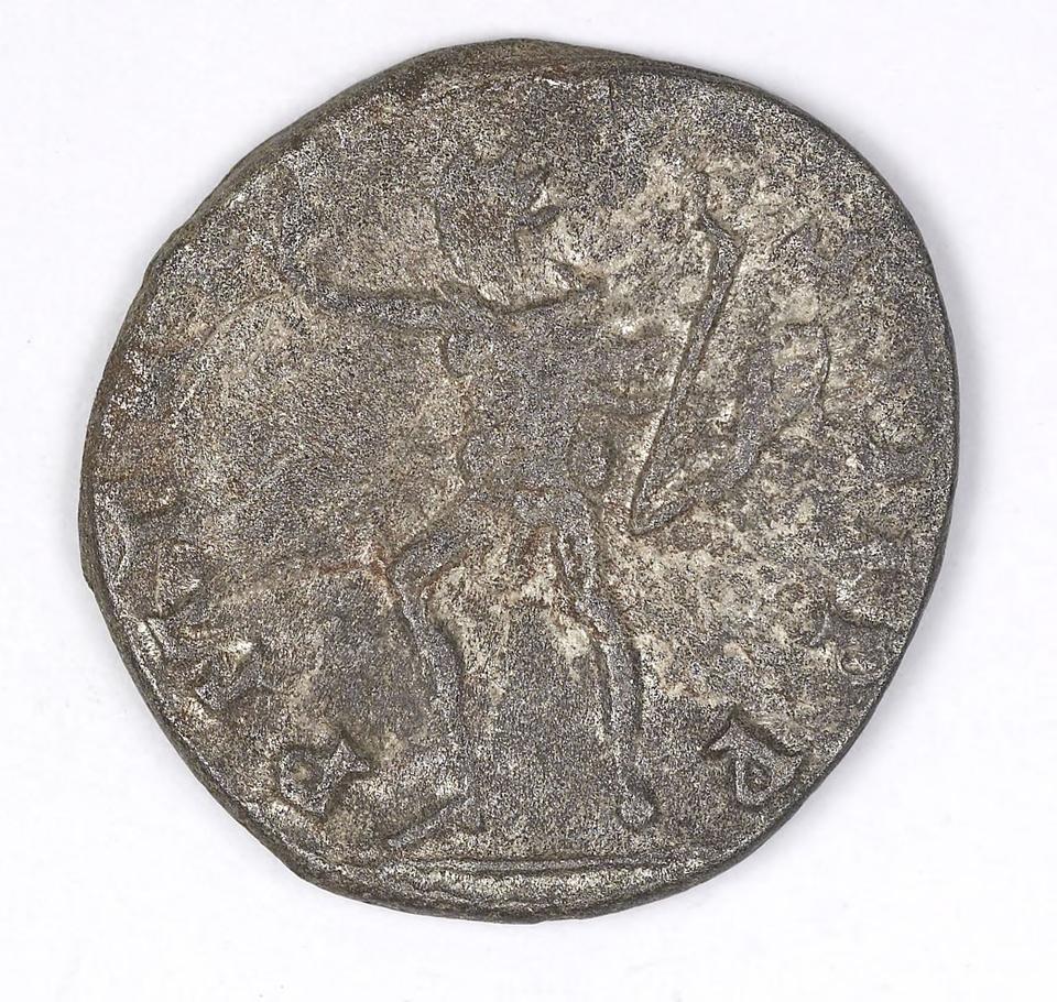 Gallienus, silver antoninianus, collection photograph IATH-1991.17.128, reverse