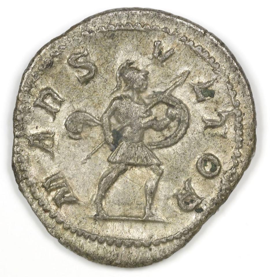 Severus Alexander, Silver denarius, collection photograph IATH-1989.19.20, reverse