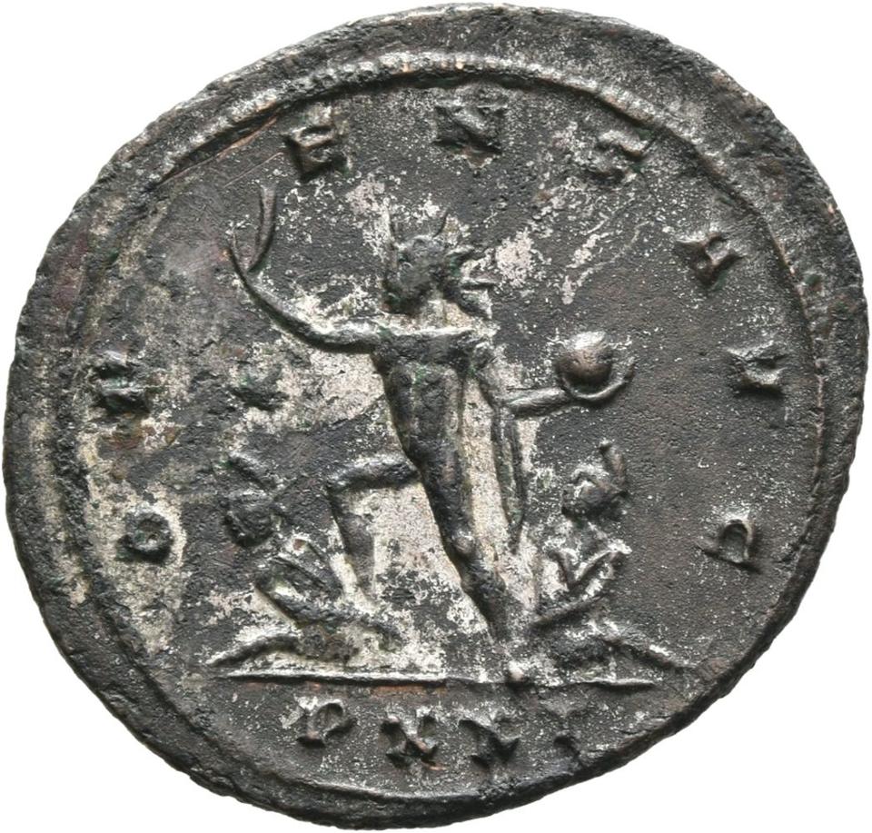 Aurelian, silver antoninianus, collection photograph Mainz-ID139, reverse