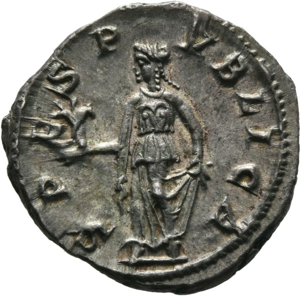 Severus Alexander, Silver denarius, collection photograph Mainz-ID647, reverse