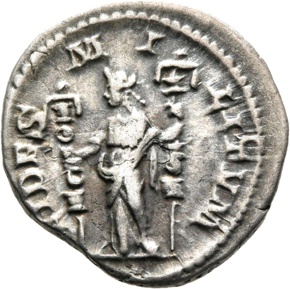 Severus Alexander, Silver denarius, collection photograph Mainz-ID634, reverse