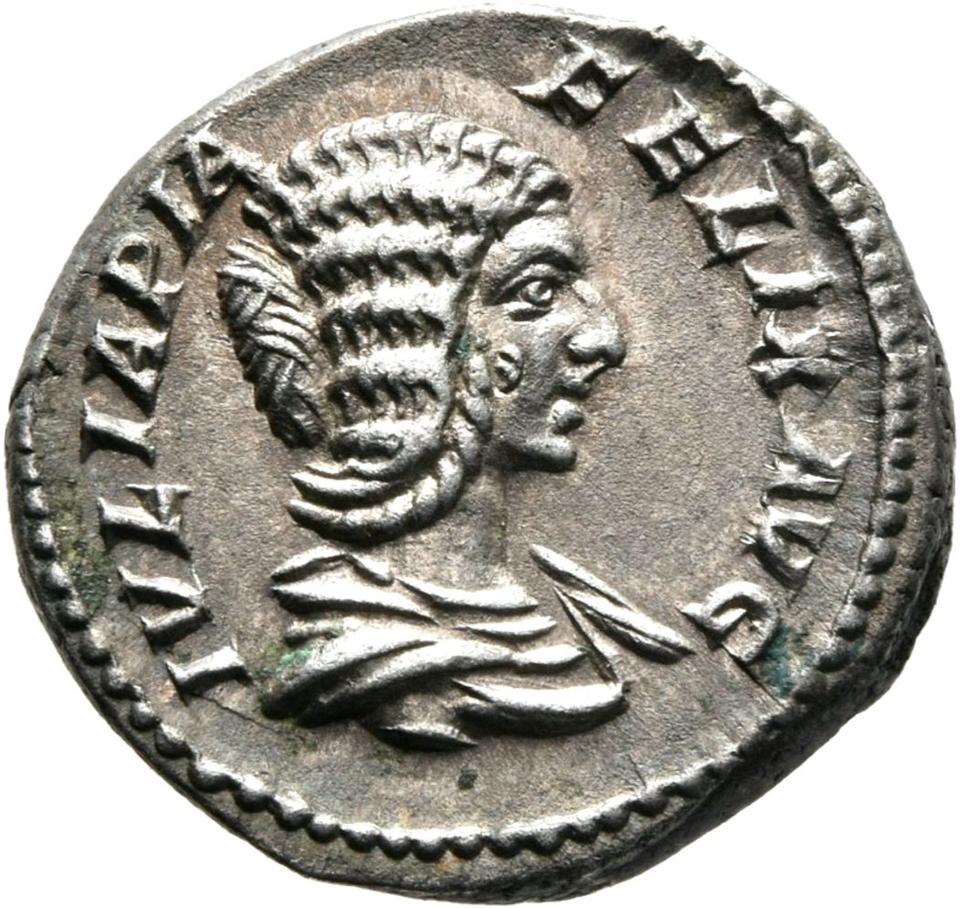 Caracalla, Silver denarius, collection photograph Mainz-ID491, obverse
