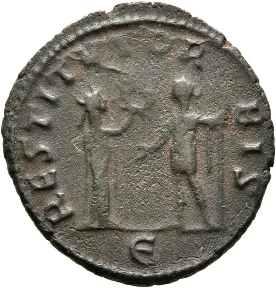 Aurelian, silver antoninianus, collection photograph Mainz-ID839, reverse