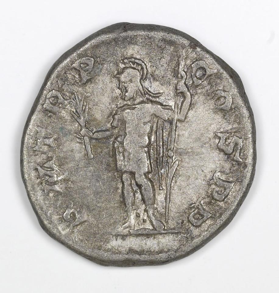 Severus Alexander, Silver denarius, collection photograph IATH-1991.17.4, reverse