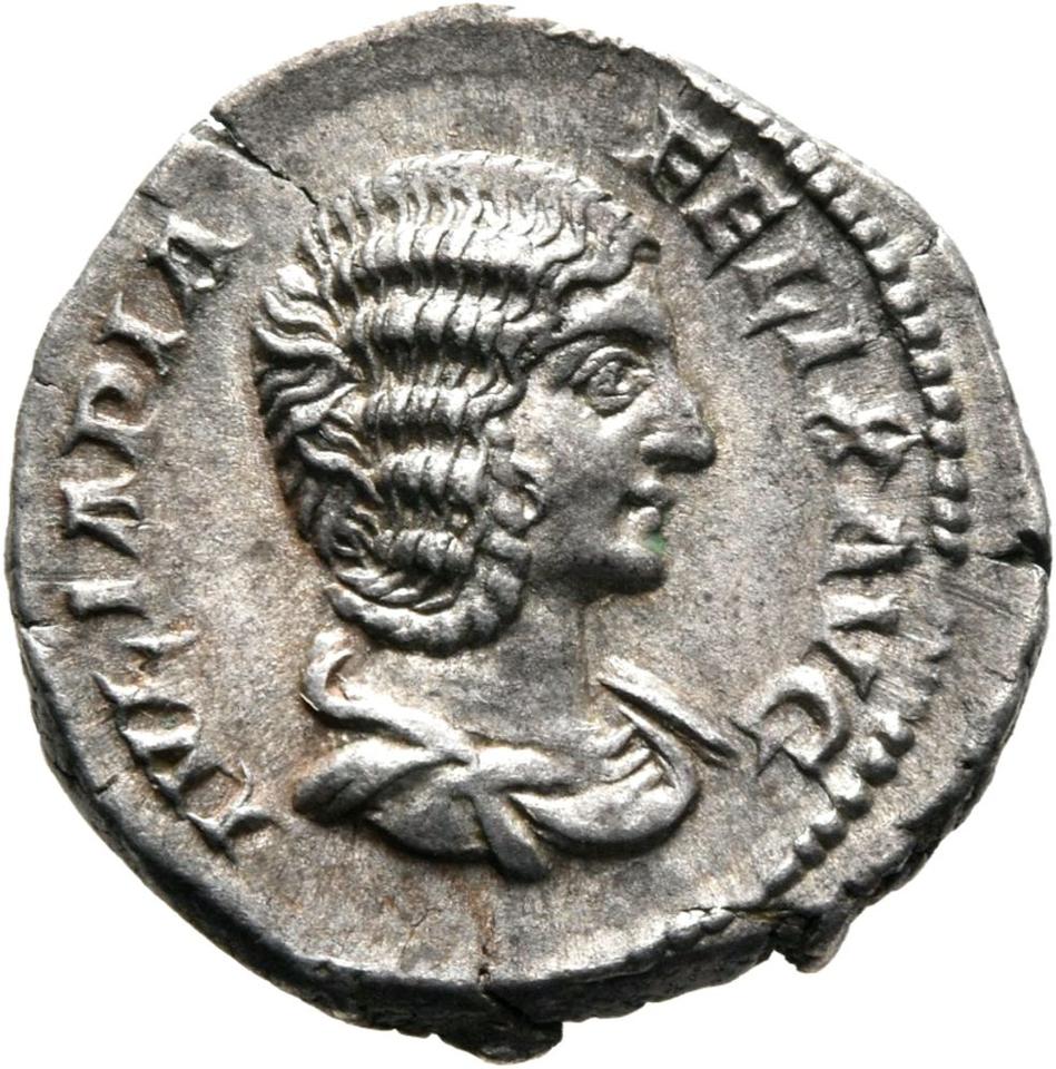 Caracalla, Silver denarius, collection photograph Mainz-ID492, obverse