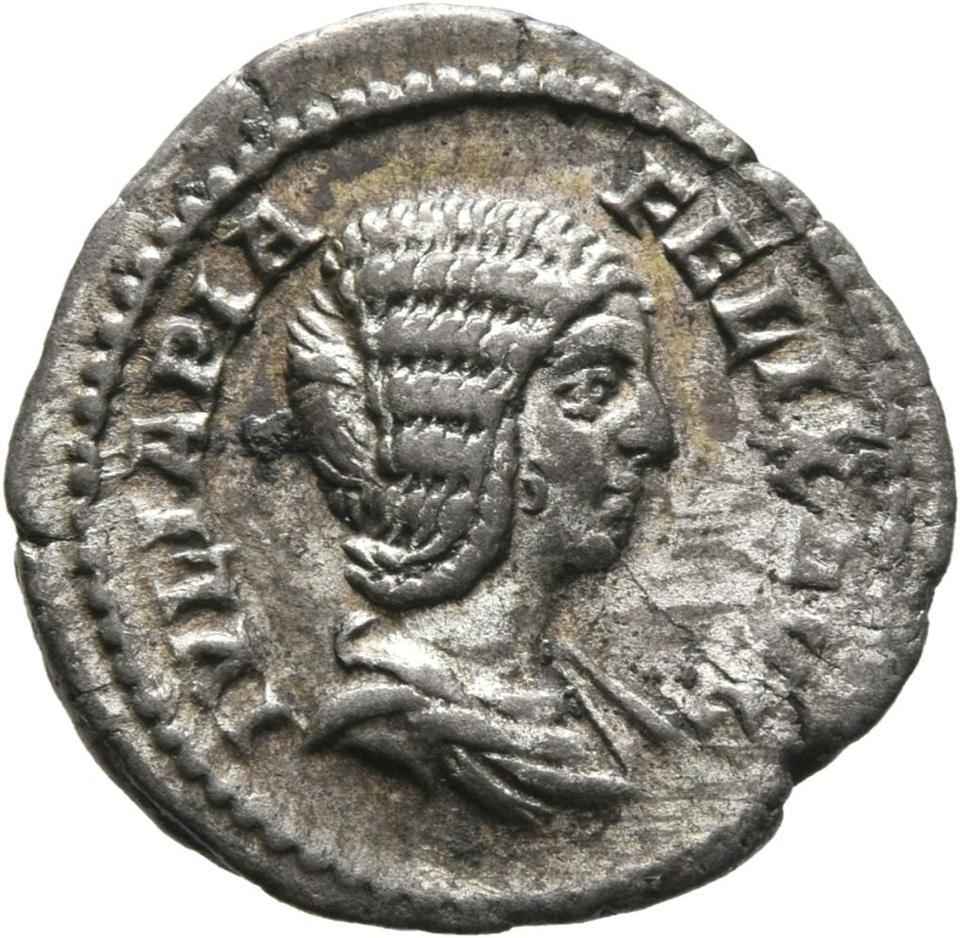 Caracalla, Silver denarius, collection photograph Mainz-ID1062, obverse