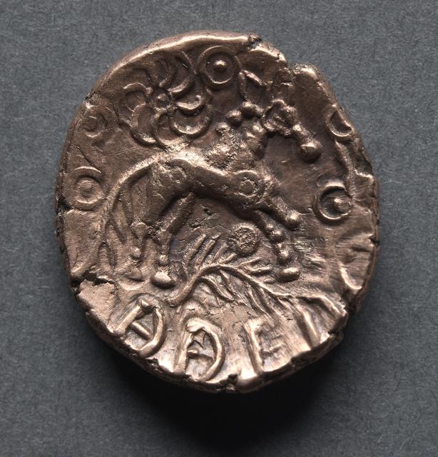 Gold Stater of Addedomaros: North Thames Iron Age Coinage, reverse