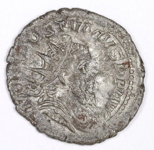 Postumus Billon Antoninianus, RIC V Postumus 55, obverse