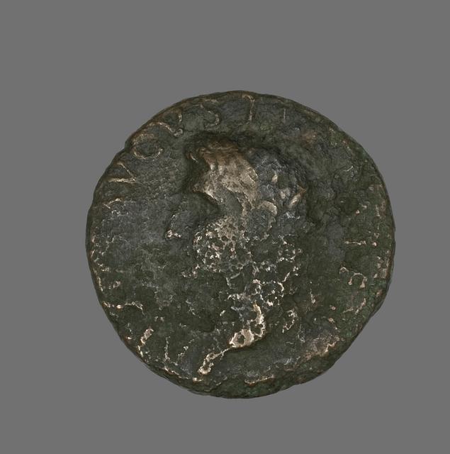 Augustus and Divus Augustus: Roman Copper-Alloy Asses, obverse