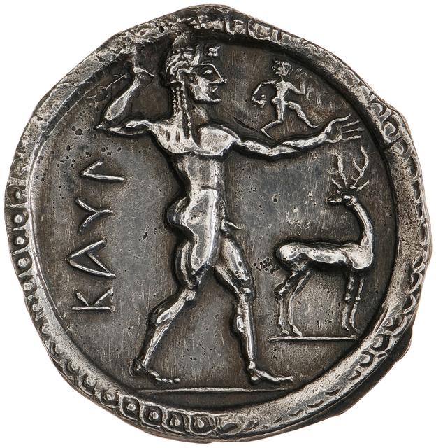 Caulonia Silver Stater, obverse