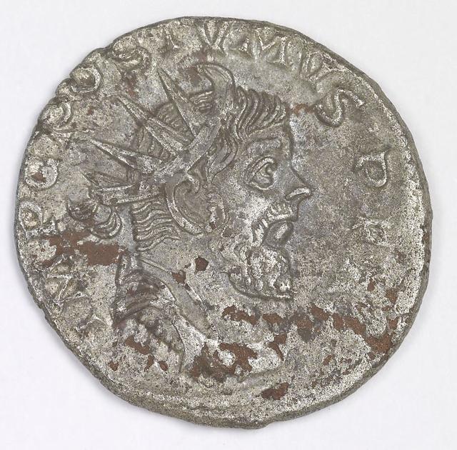 Postumus Billon Antoninianus RIC V Postumus 70, obverse