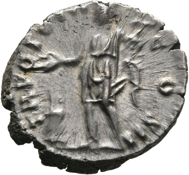 Antoninus Pius Silver Denarius RIC III Antoninus Pius 461, reverse