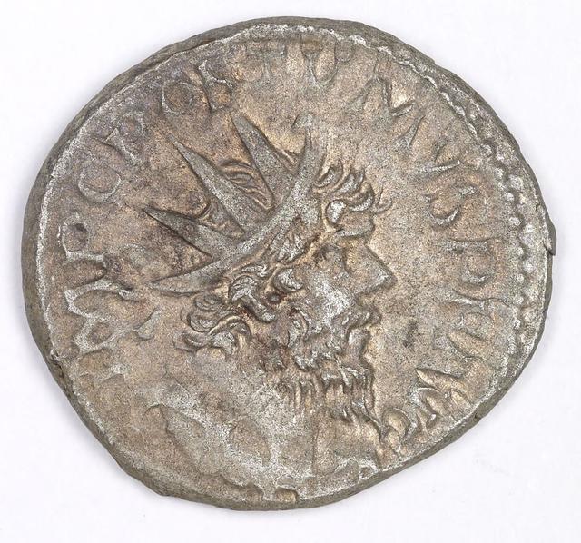 Postumus Silver Antoninianus RIC V Postumus 85, obverse