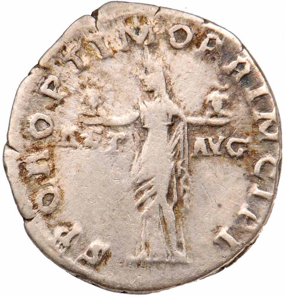 Trajan, silver denarius, collection photograph Muenster-ID393, reverse