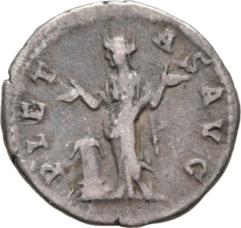 Hadrian, silver denarius, collection photograph Univie-ID716, reverse