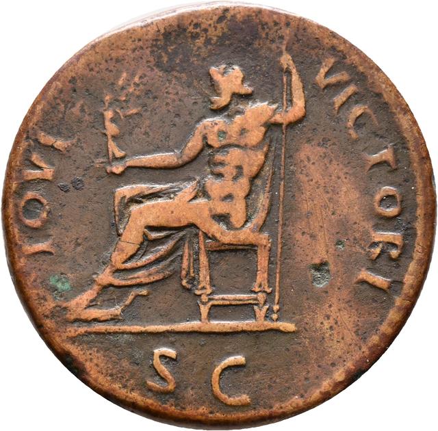 Domitian Sestertius, RIC II, Part 1 (second edition) Domitian 751, reverse