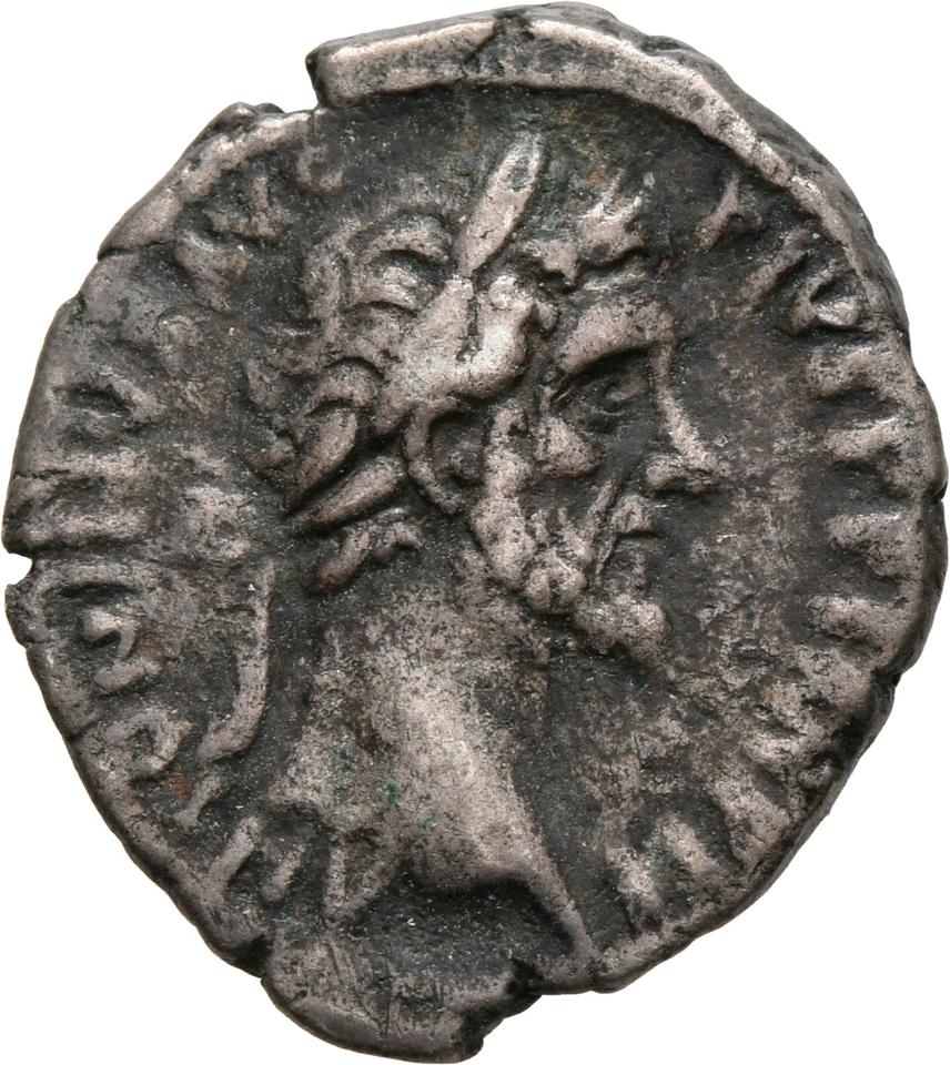 Antoninus Pius, silver denarius, collection photograph Univie-ID939, obverse