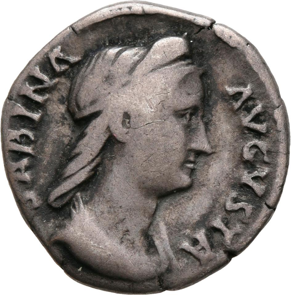 Hadrian, silver denarius, collection photograph Univie-ID751, obverse