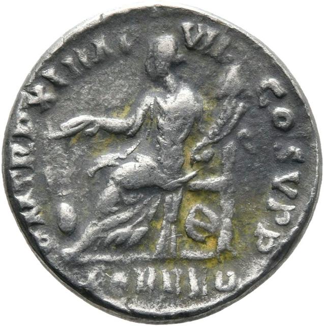 Commodus Silver Denarius, reverse