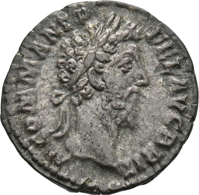 Commodus Silver Denarius, RIC III Commodus 131, obverse